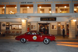 ALFA ROMEO GIULIETTA SS arrives at Nikko Kanaya Hotel